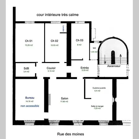 Appartamento Appartement Haussmannien- Déco 1930- Batignolles